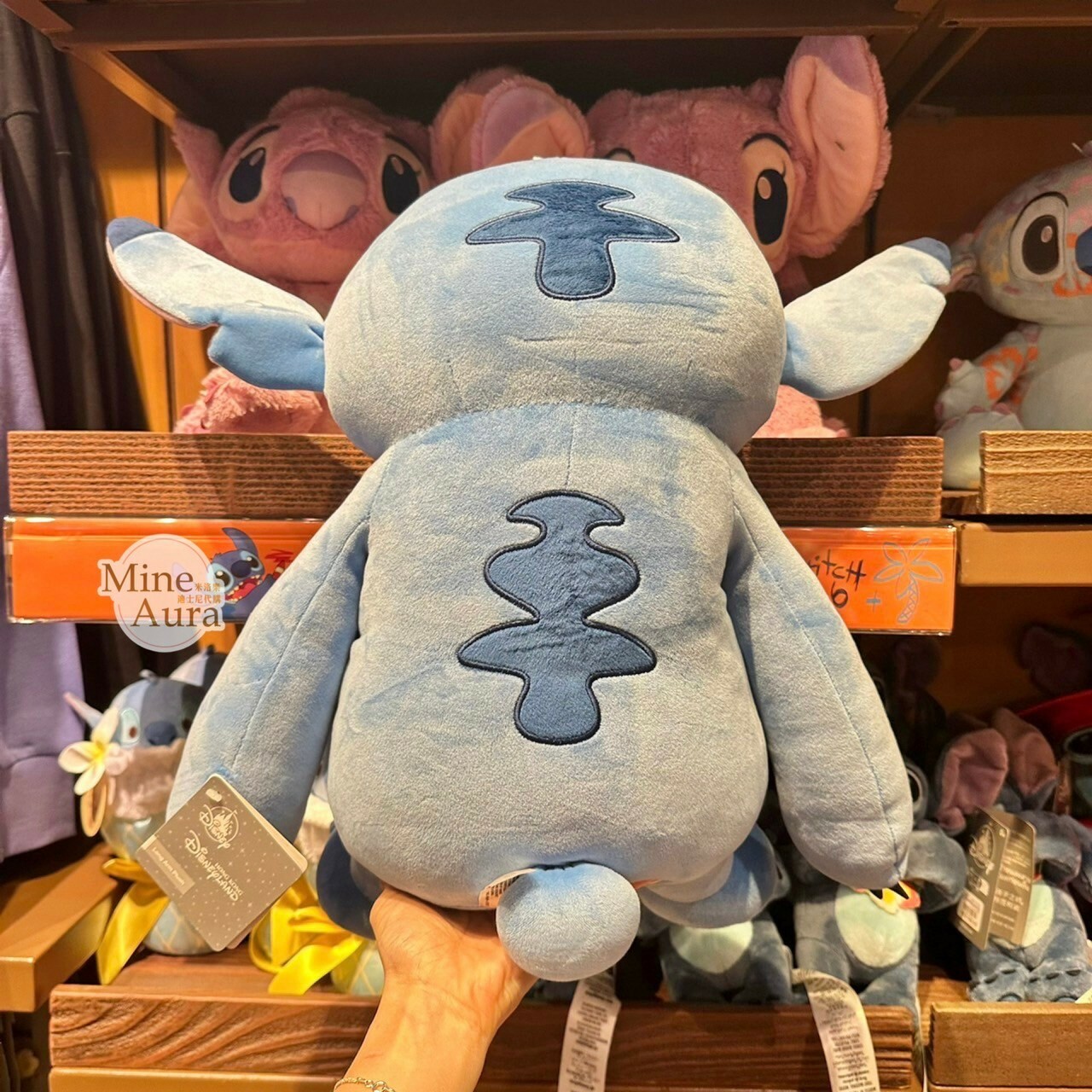 史迪奇 Stitch 陪你一起辦公 坐姿 娃娃 玩偶 星際寶貝 Lilo & Stitch -香港迪士尼樂園