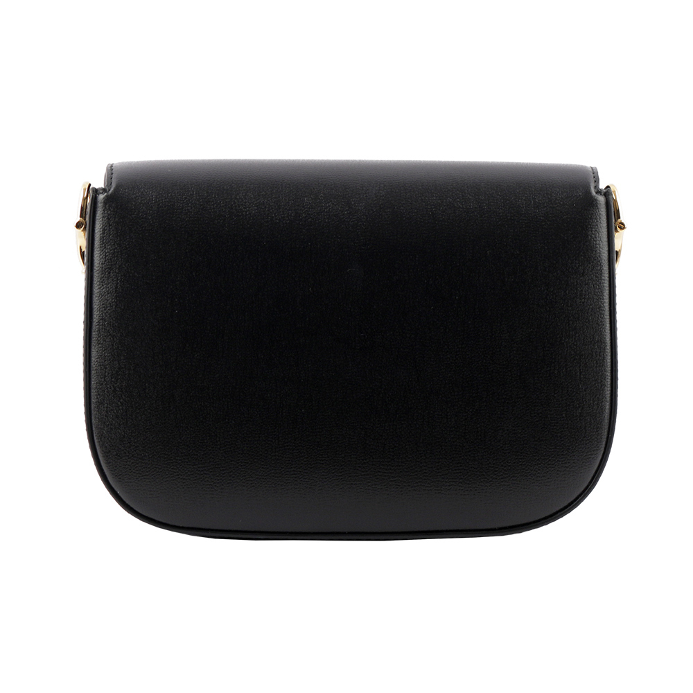 【GUCCI】Horsebit 1955 迷你皮革馬鞍包(黑色) 658574 18YSG 1060