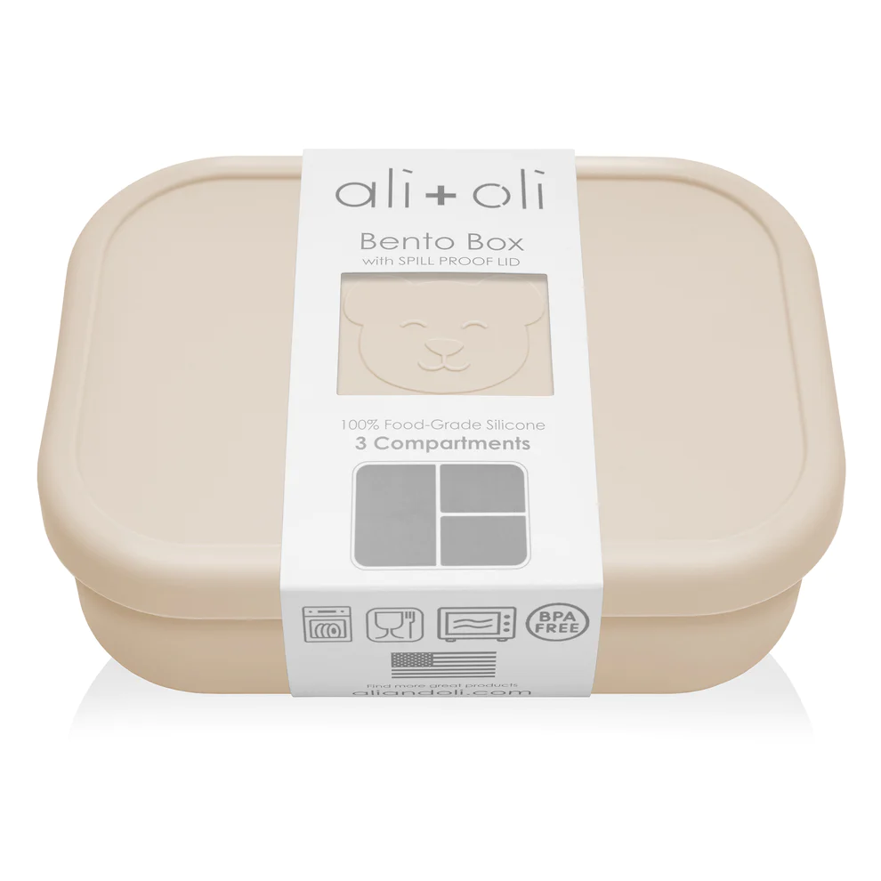 Ali+Oli - Leakproof Silicone Bento Box (Coco)