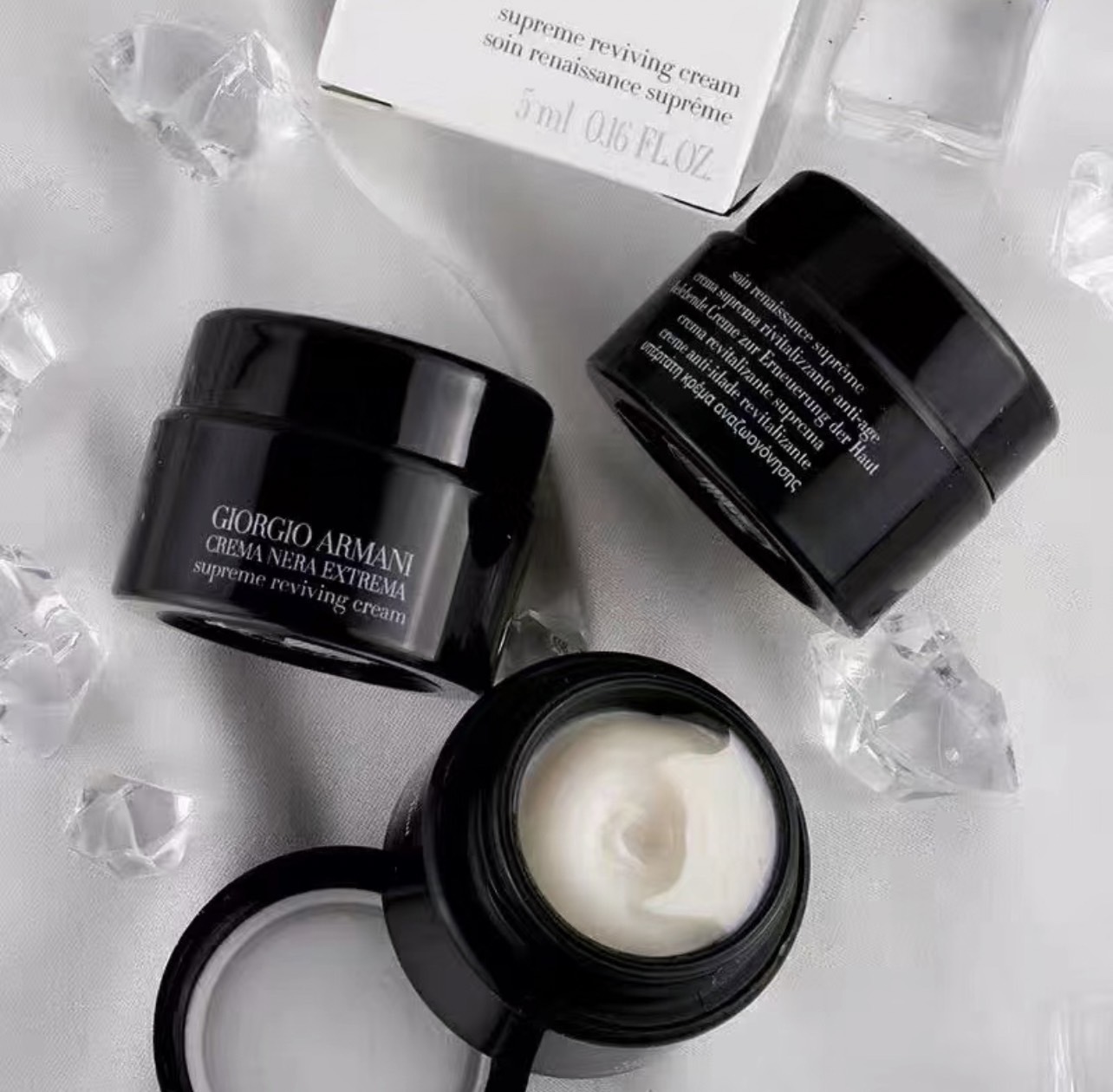 📦預購 Giorgio Armani-黑曜岩新生奇蹟輕乳霜 5ml小樣