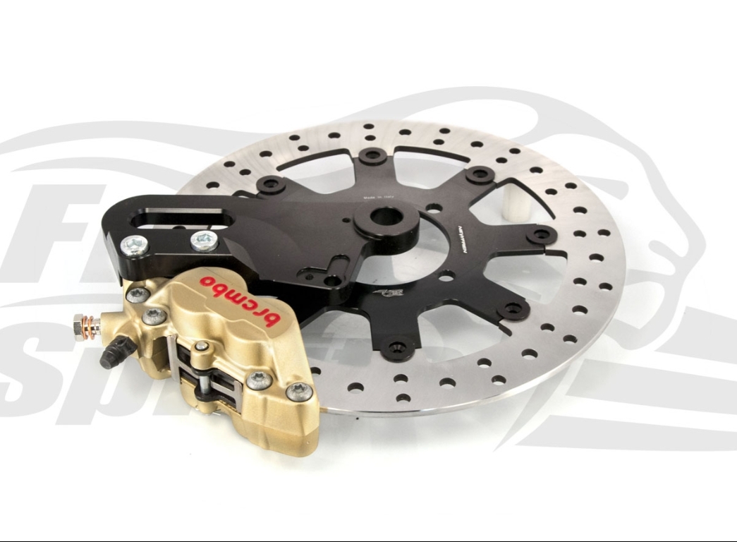 Free Spirits 水冷 Speed Twin 1200/Thruxton R專用 Brembo 後卡鉗+碟盤套件