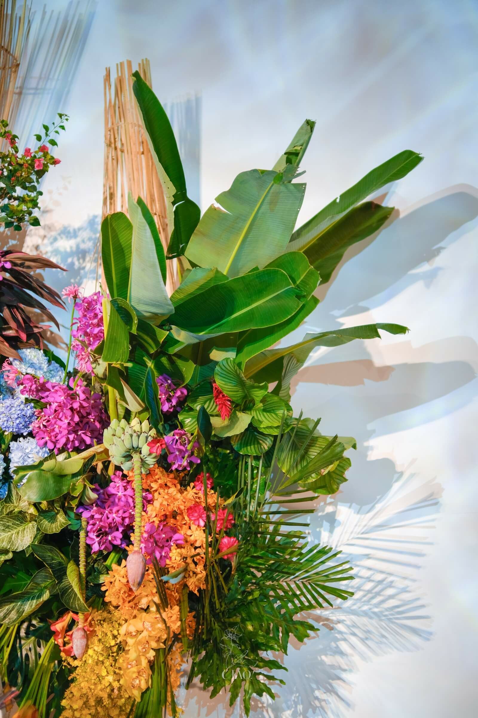 婚禮佈置｜巧偶花藝｜大直典華｜拍照區