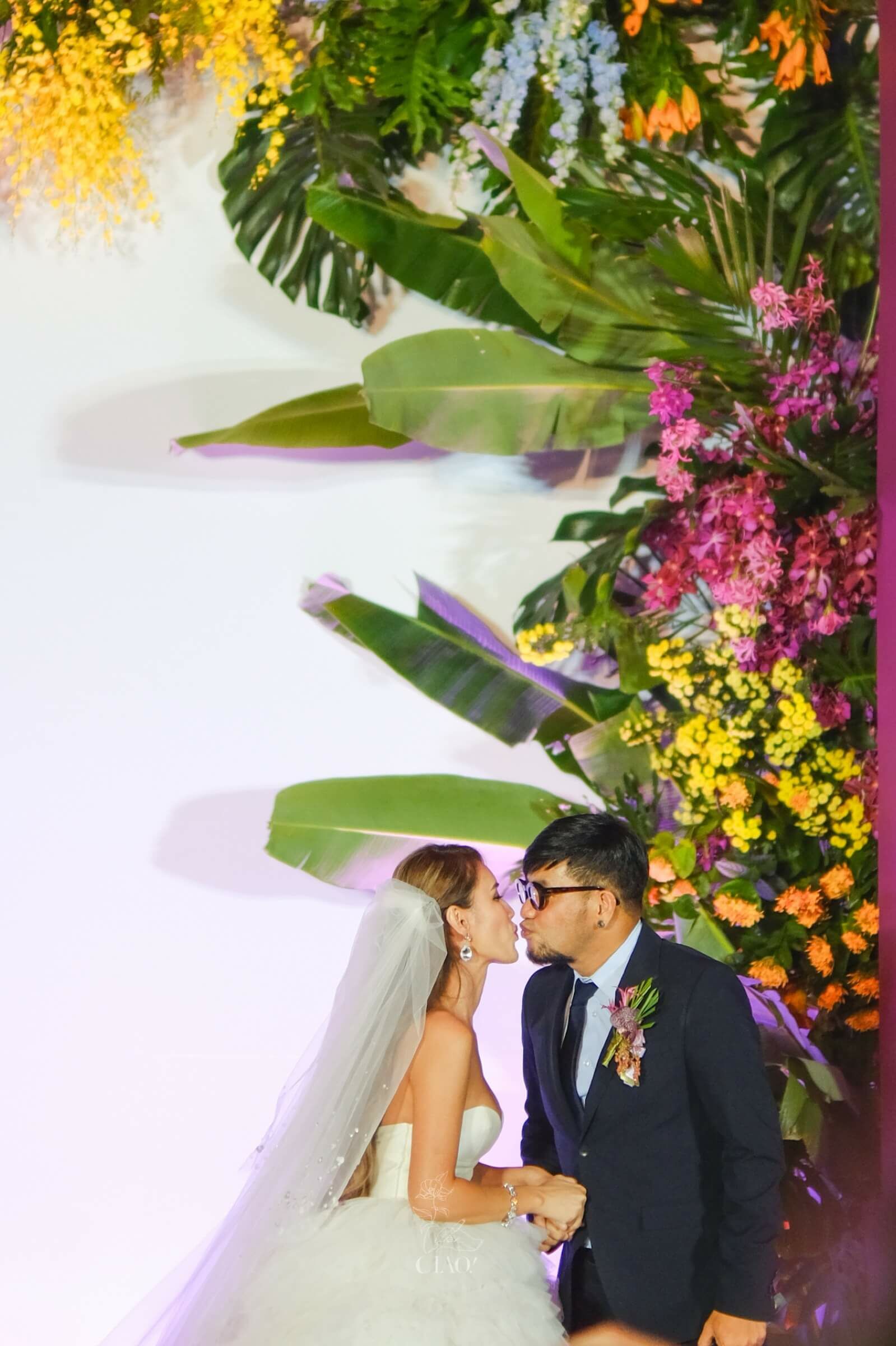 婚禮佈置｜巧偶花藝｜大直典華｜舞台區