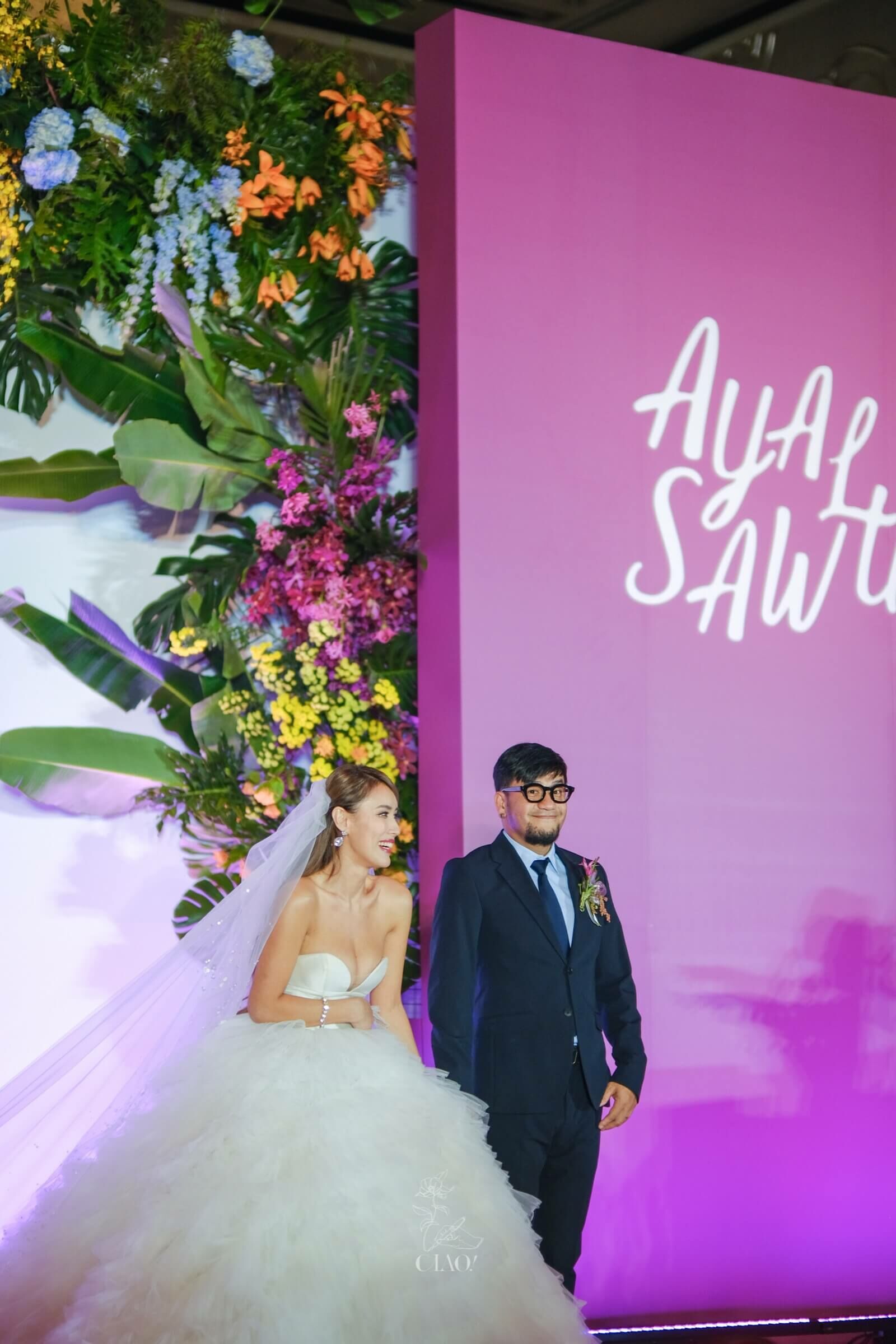 婚禮佈置｜巧偶花藝｜大直典華｜舞台區