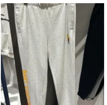 [S] BEN SHERMAN COMMON SIMPSON BART TRAINING JOGGER PANTS,OATMEAL, BMDPT481U-OATMEAL (SBS21)