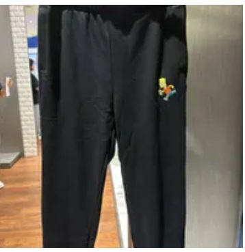 [S] BEN SHERMAN COMMON SIMPSON TRAINING JOGGER PANTS,BLACK, BMDPT482U-BLACK (SBS25)