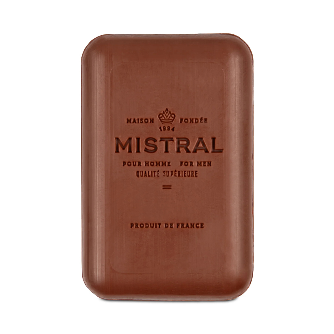 美國 Mistral - 桃花心木蘭姆酒 紳士香氛皂 / 香水沐浴皂（Mahogany Rum）