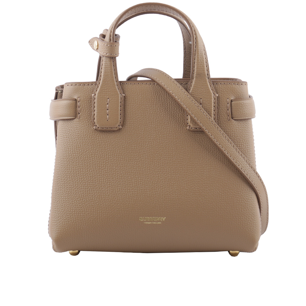 【BURBERRY】THE BABY BANNER HOUSE格紋皮革包