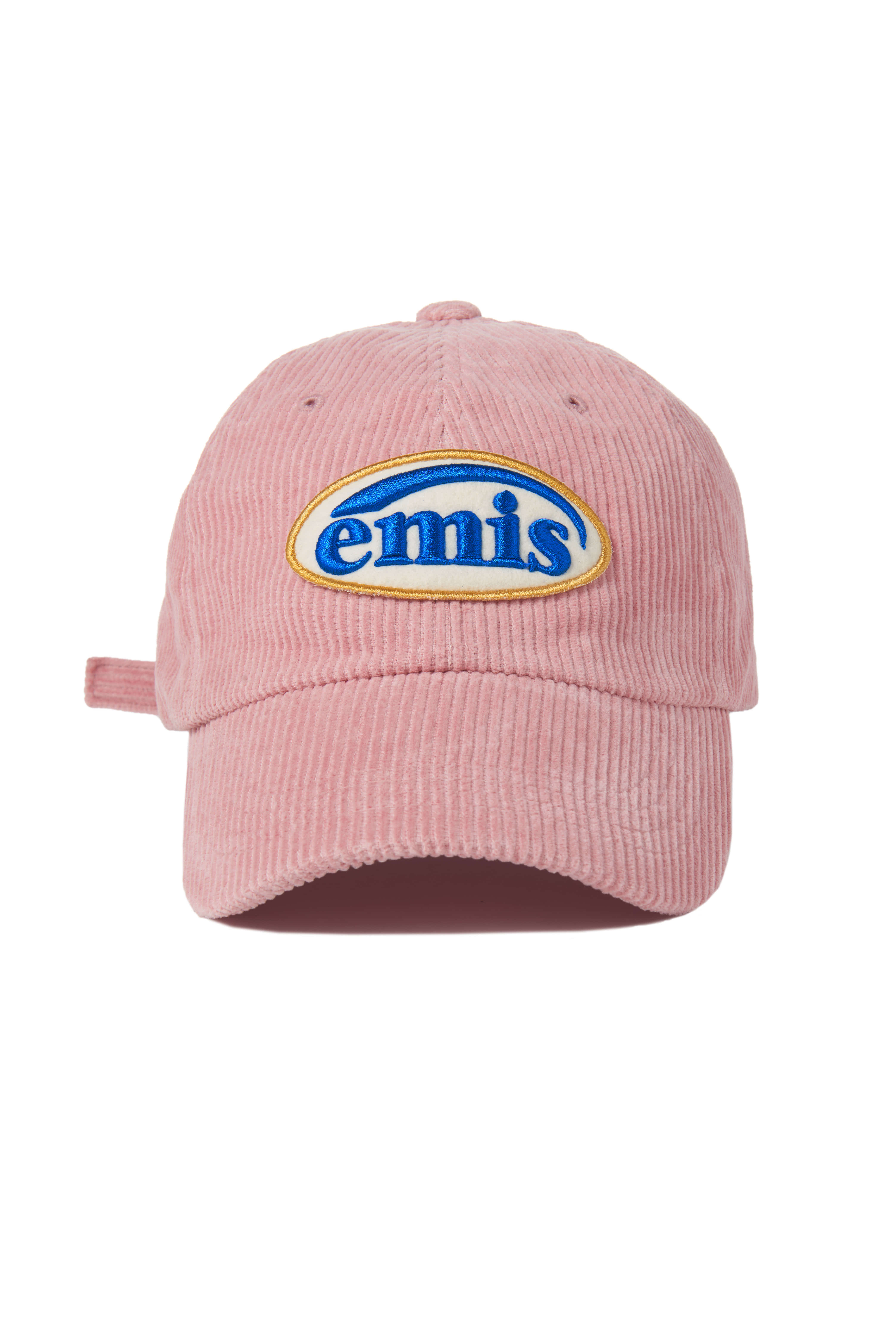 emis CORDUROY WAPPEN BALL CAP - PINK