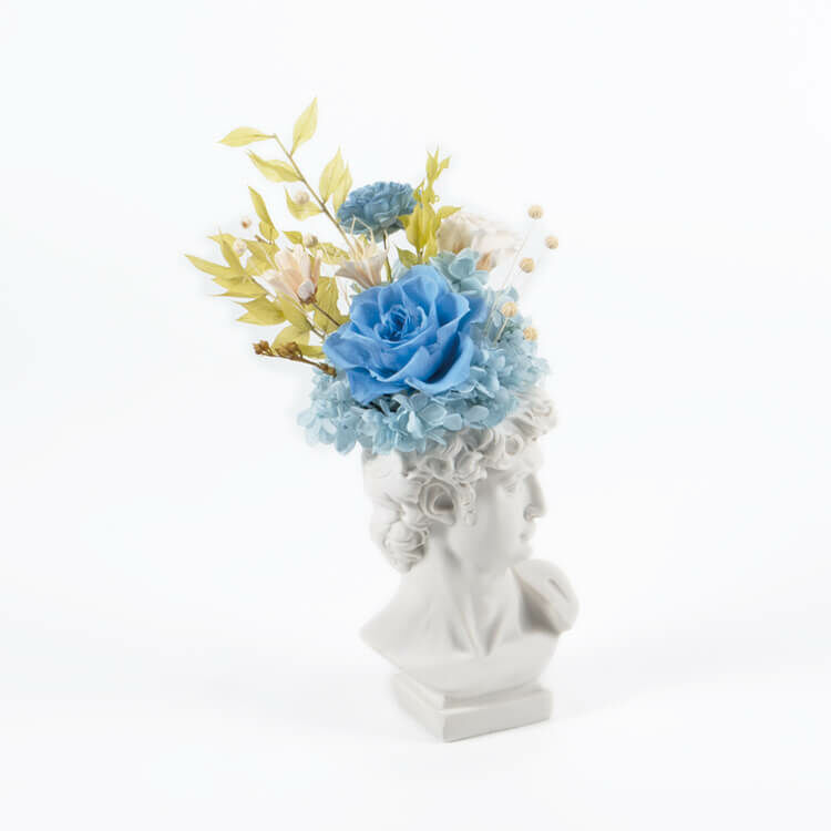 【大衛的戀夏組曲】永生雕像盆花