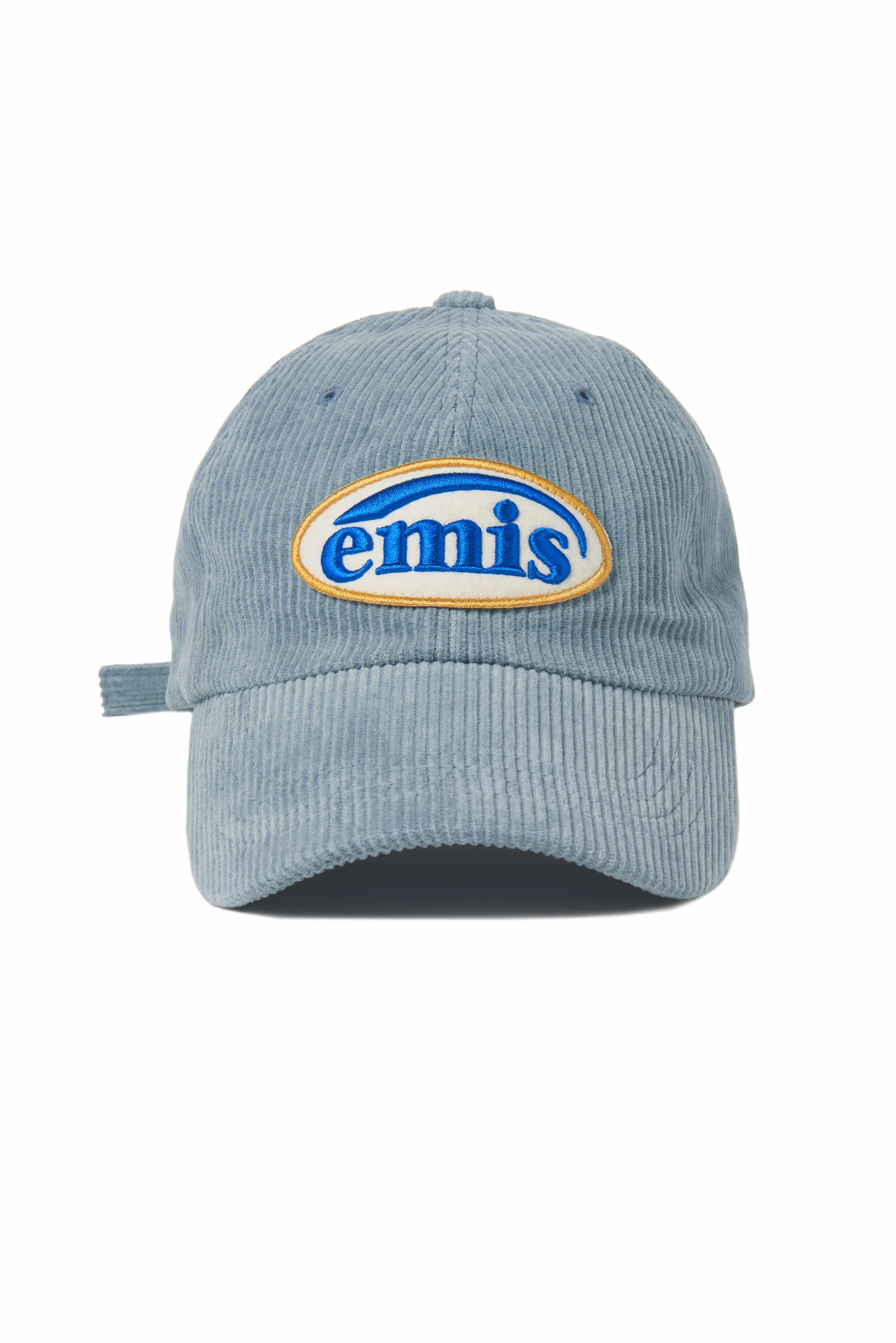 emis CORDUROY WAPPEN BALL CAP - ASH BLUE