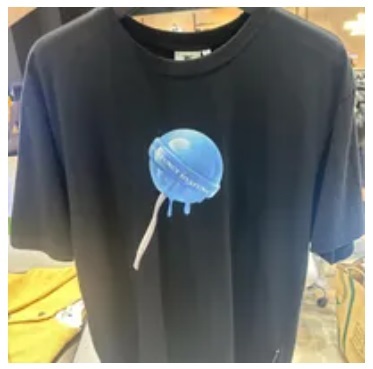 [S] DYSFUNCT TOO SWEET BUT CUTE SHORT SLEEVE T-SHIRT,BLACK/BLUE, T-BLUEC BM (SDY76)