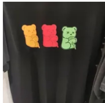 [S] DYSFUNCT BEAR BROTHERS T-SHIRT,BLACK, T-BEARBRO BM (SDY77)