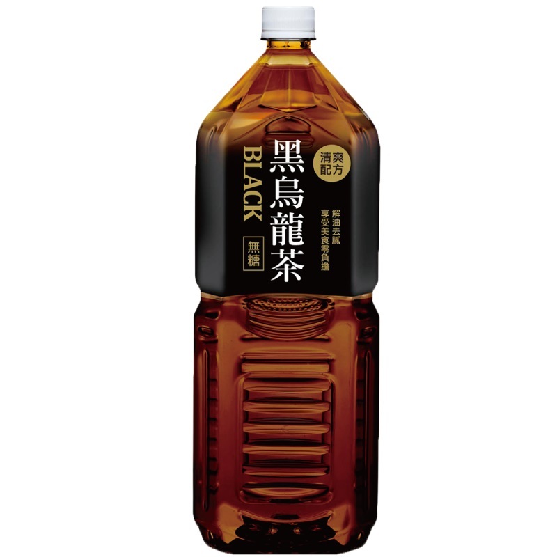 【悅氏】黑烏龍茶2000ml-2入