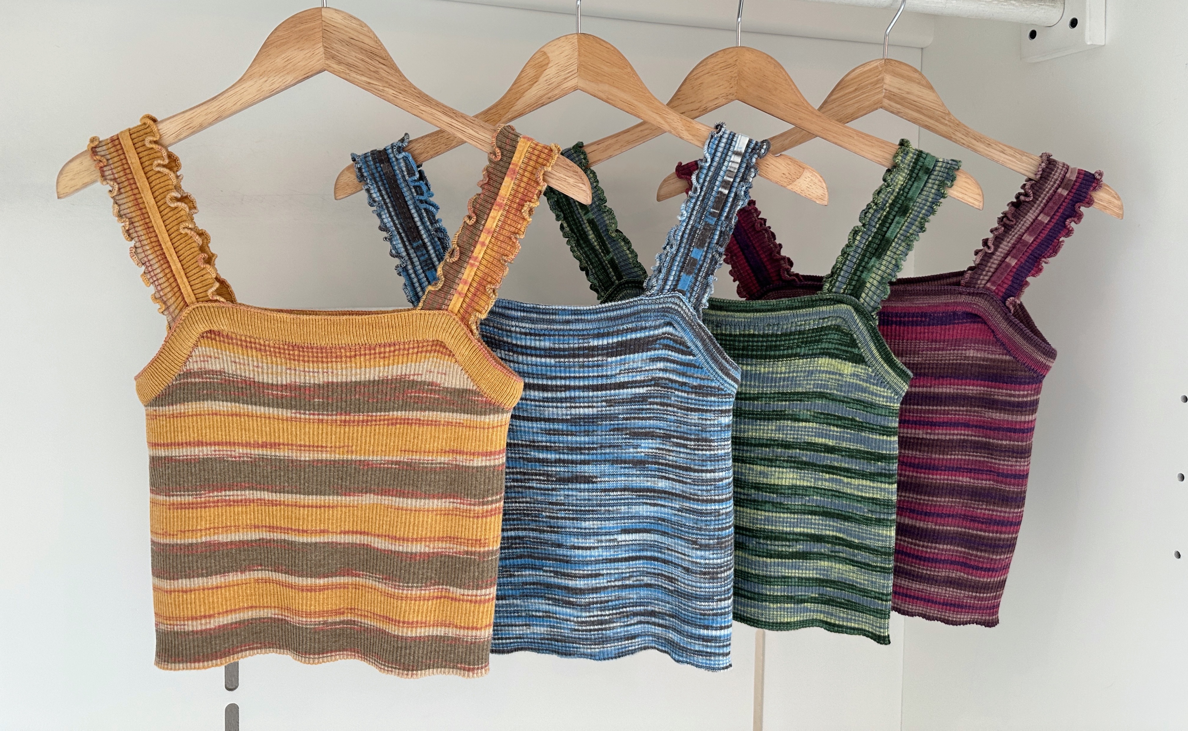 STRAP STRIPED TUBE TOP