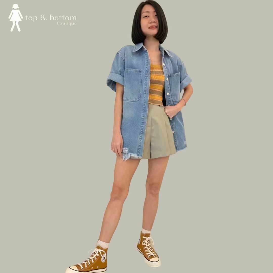 STRAP STRIPED TUBE TOP