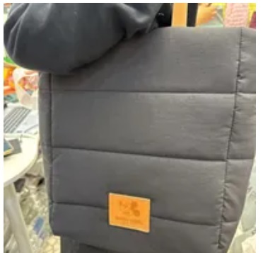 [S] LE.JUNEV SPONGE MICKEY TOTE,BLACK, SLJV157 (SLJV157)