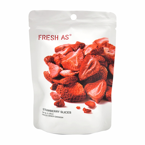 Fresh As - 純天然無添加低鹽凍乾士多啤梨片 8g