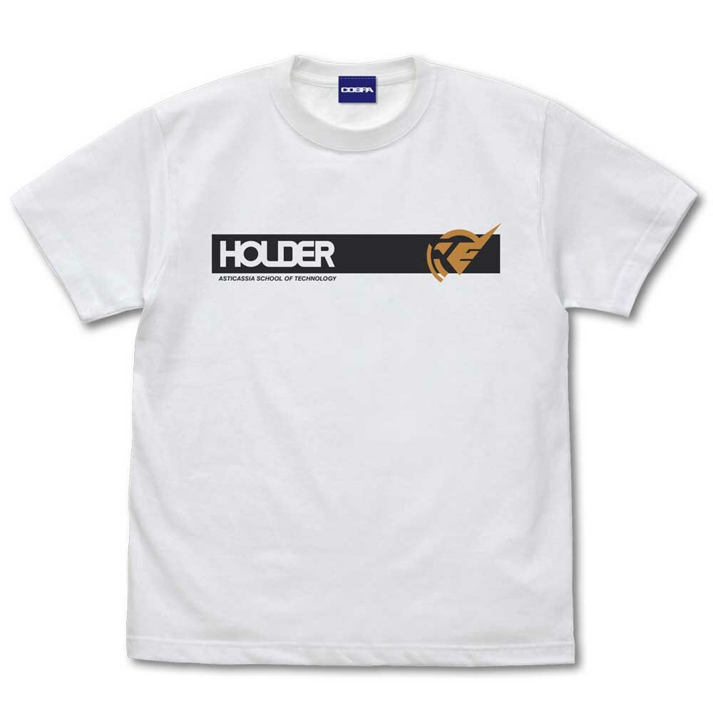 Cospa 0819 ｶﾞﾝﾀﾞﾑ 水星の魔女 ｱｽﾃｨｶｼｱ高等専門学園 ﾎﾙﾀﾞｰ Tｼｬﾂ/白色