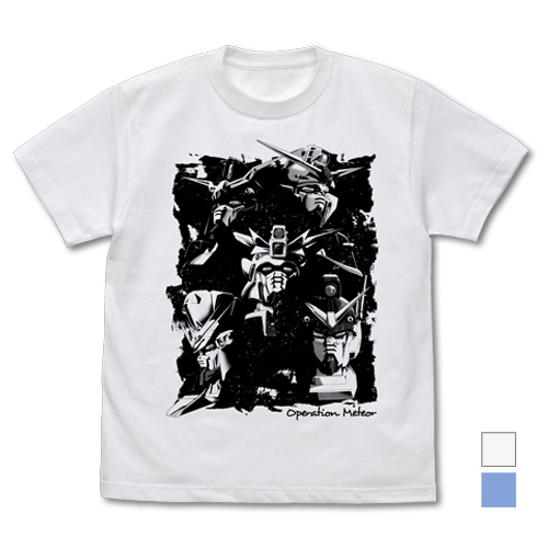 Cospa 0519 オペレーションメテオ MS Tシャツ [新機動戦記ガンダムW] WHITE