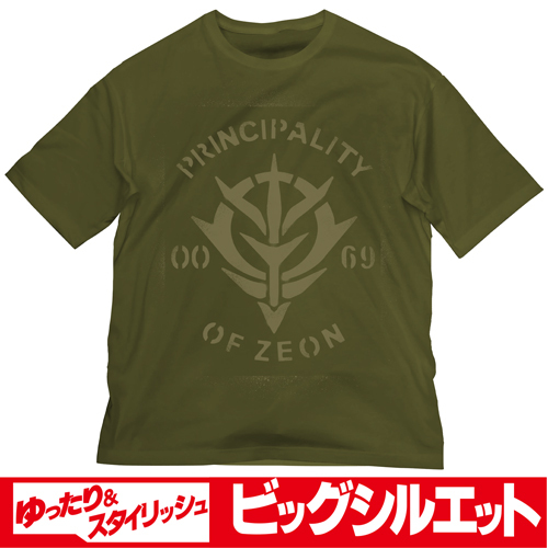 Cospa 1006 ジオン ビッグシルエットTシャツ [機動戦士ガンダム] MOSS