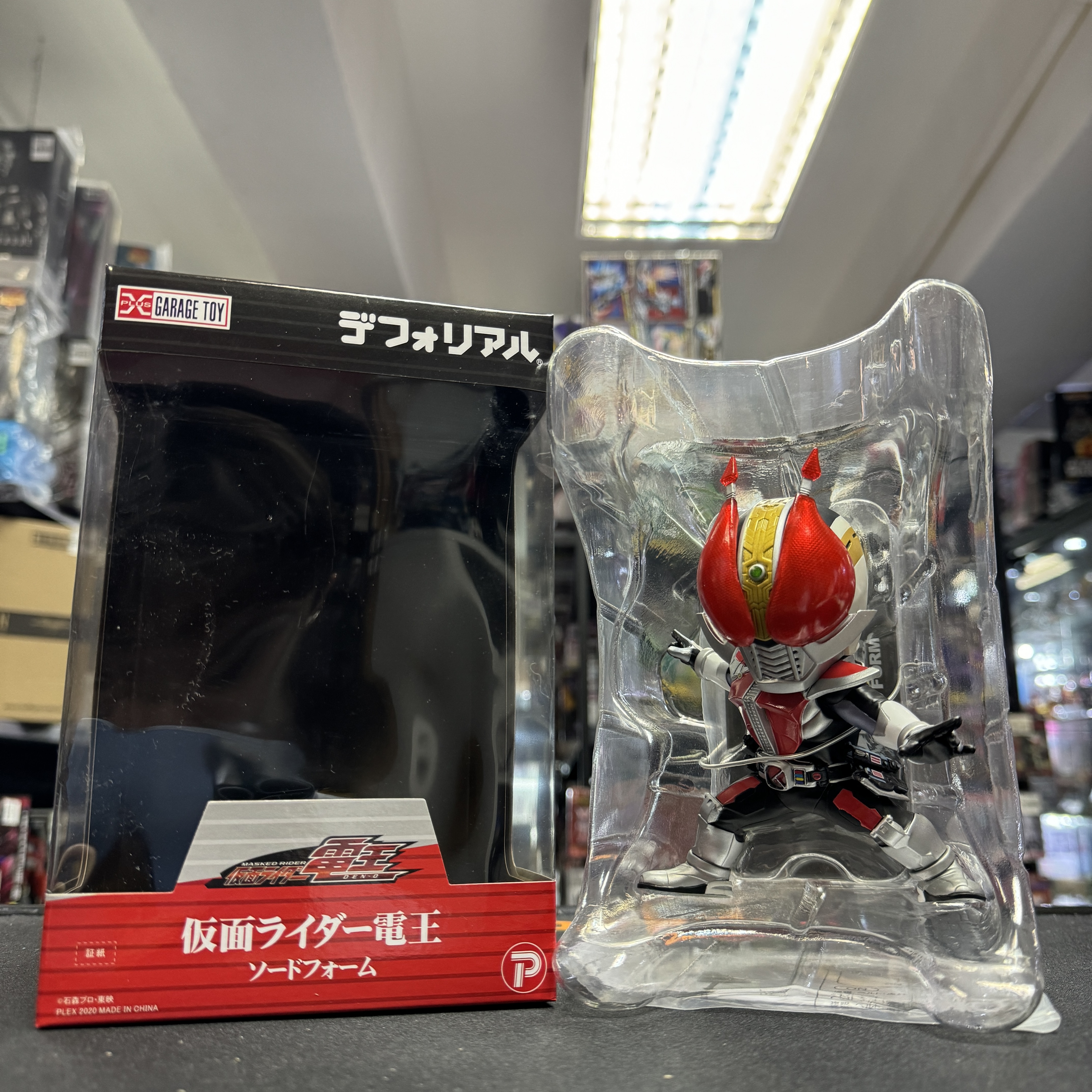 寄賣-幪面超人-X-Plus GARAGE TOY  Den-O