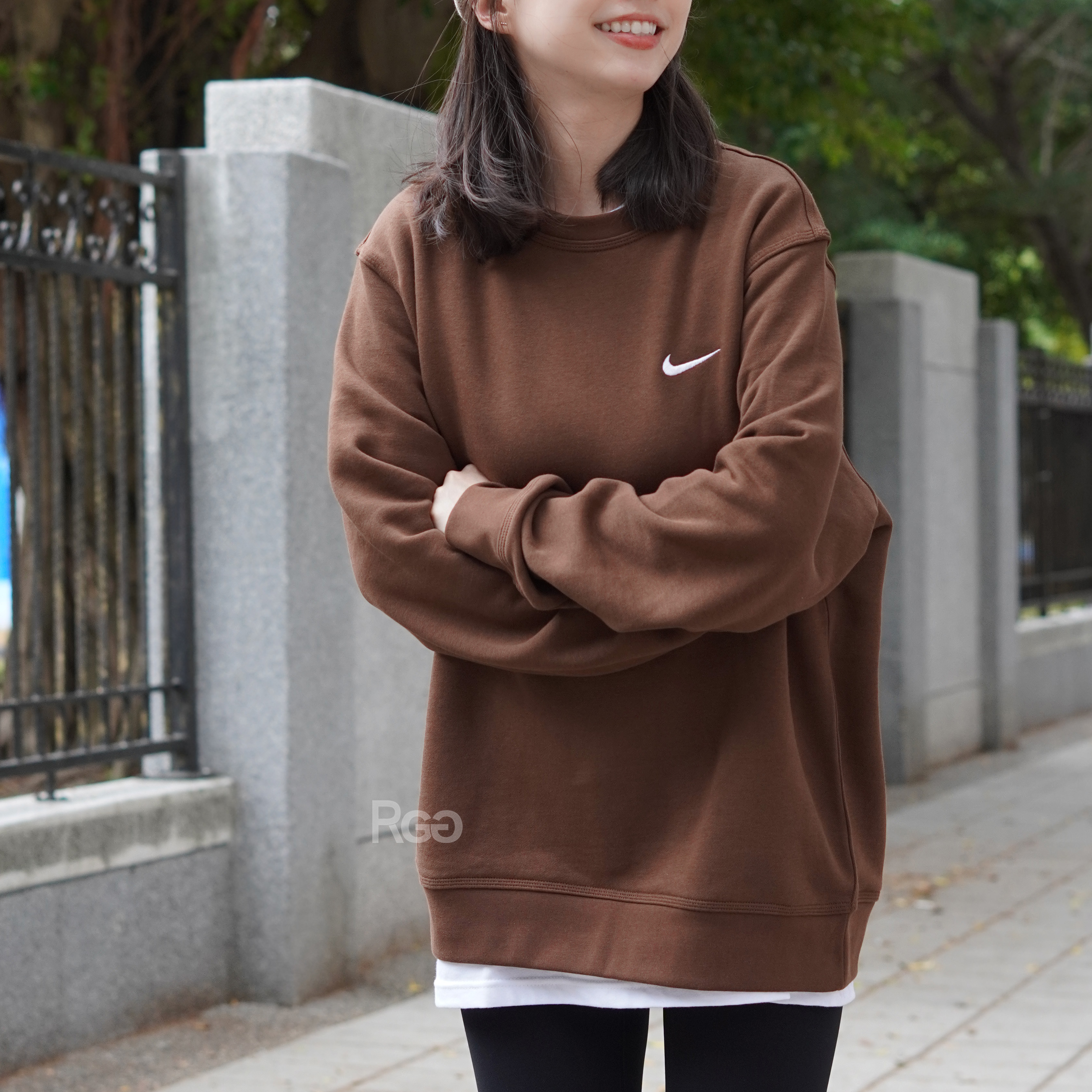 Nike Club Fleece 單勾內刷毛大學T (623459)
