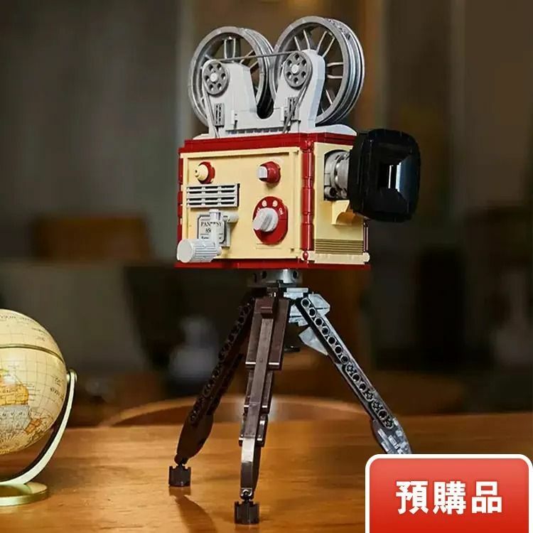 拼奇 復古放映機 收藏積木(85010)