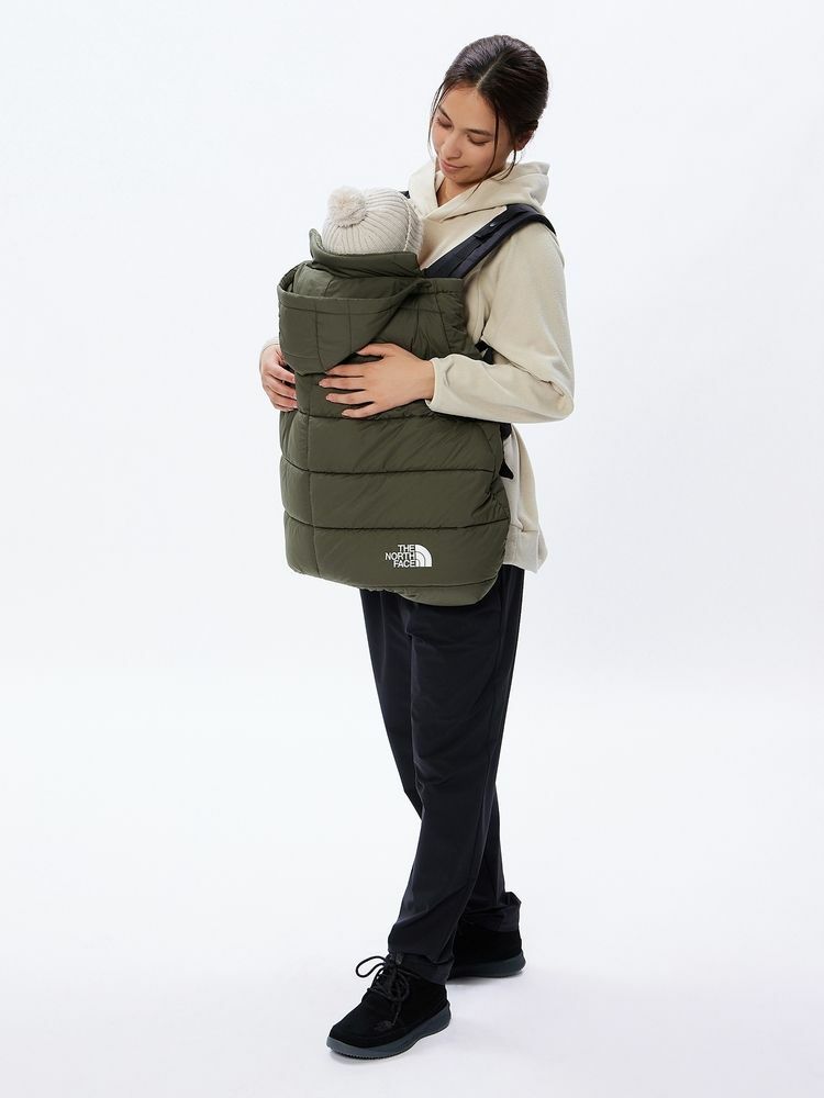 日本限定THE NORTH FACE Baby Shell Blanket 寶寶披肩揹巾娃娃車兩用