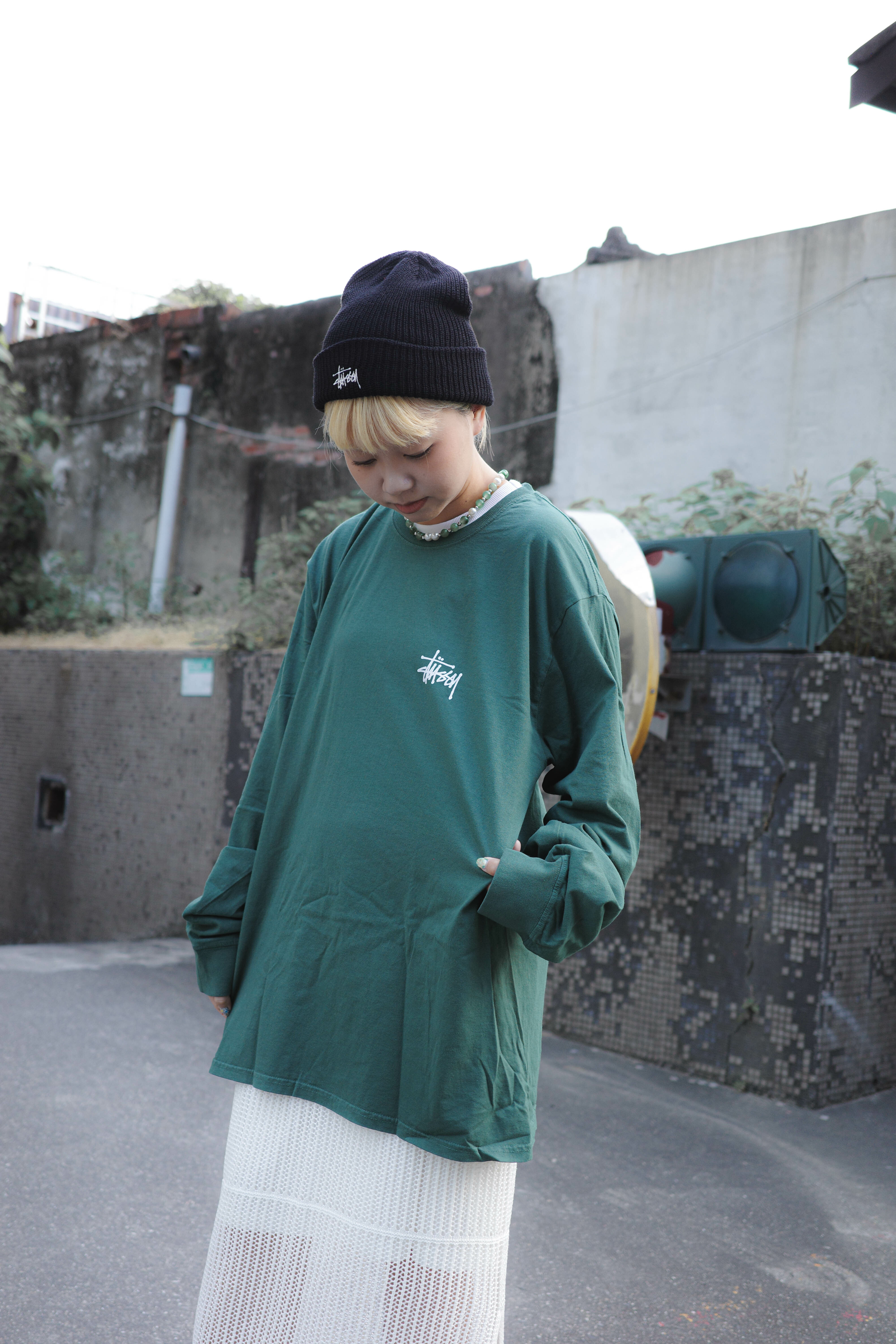 STUSSY 1994879 背後大LOGO薄長袖 1994