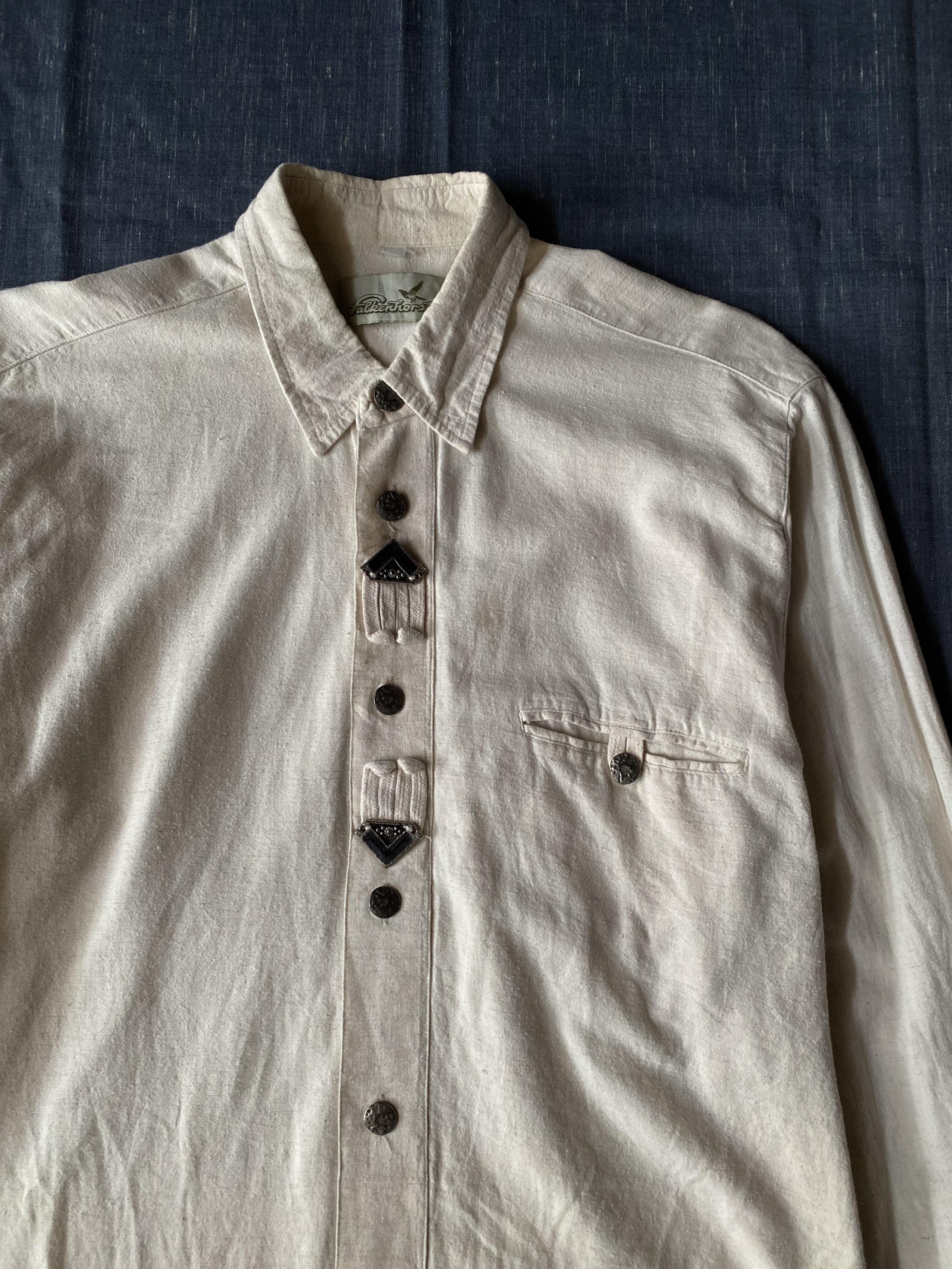 Tylorean Pullover shirts / 古著提洛爾襯衫-小鐵匠