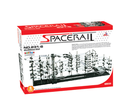 Spacerail科学实验过山车太空轨道滚珠云霄飞车玩具