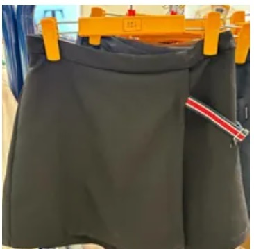 [S] ROMANTIC CROWN **RC WRAP SKIRT PANTS,BLACK, 3222PT200519 [FINAL SALE] (SRC46)