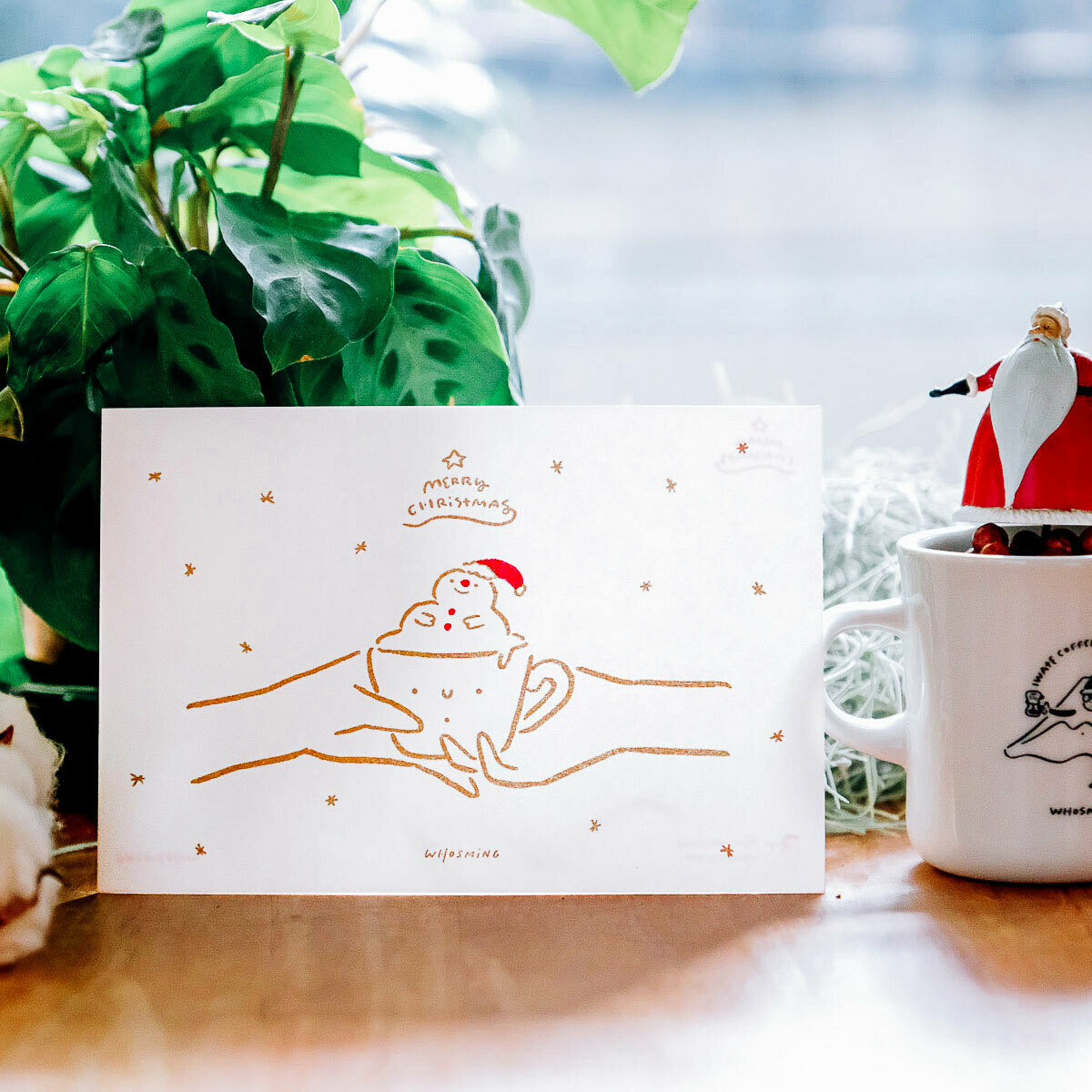 WHOSMiNG「XMAS CAPPU」聖誕卡片