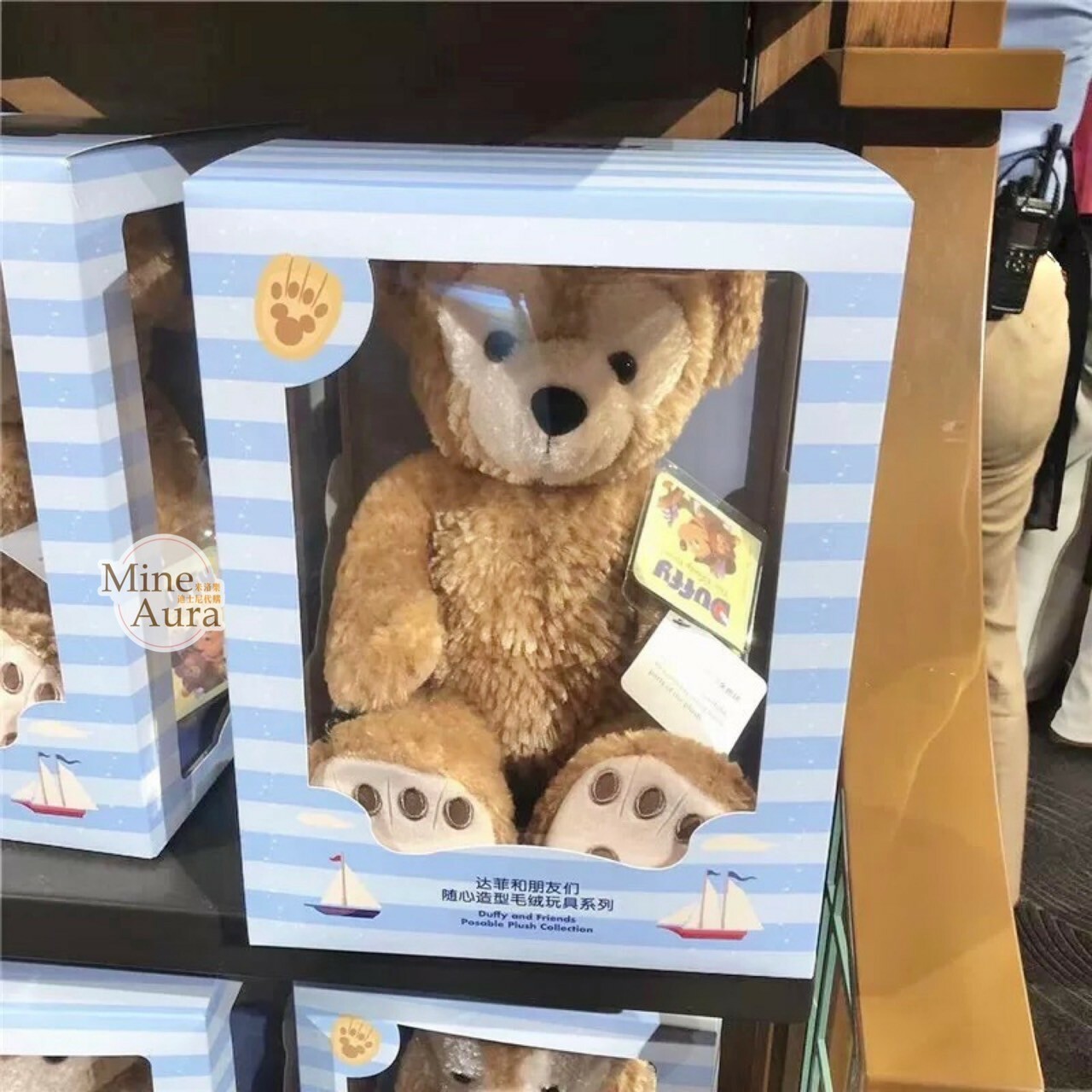 (限時特價) 隨心造型系列 達菲 Duffy S號 帶骨架設計 娃娃 玩偶 -上海迪士尼樂園