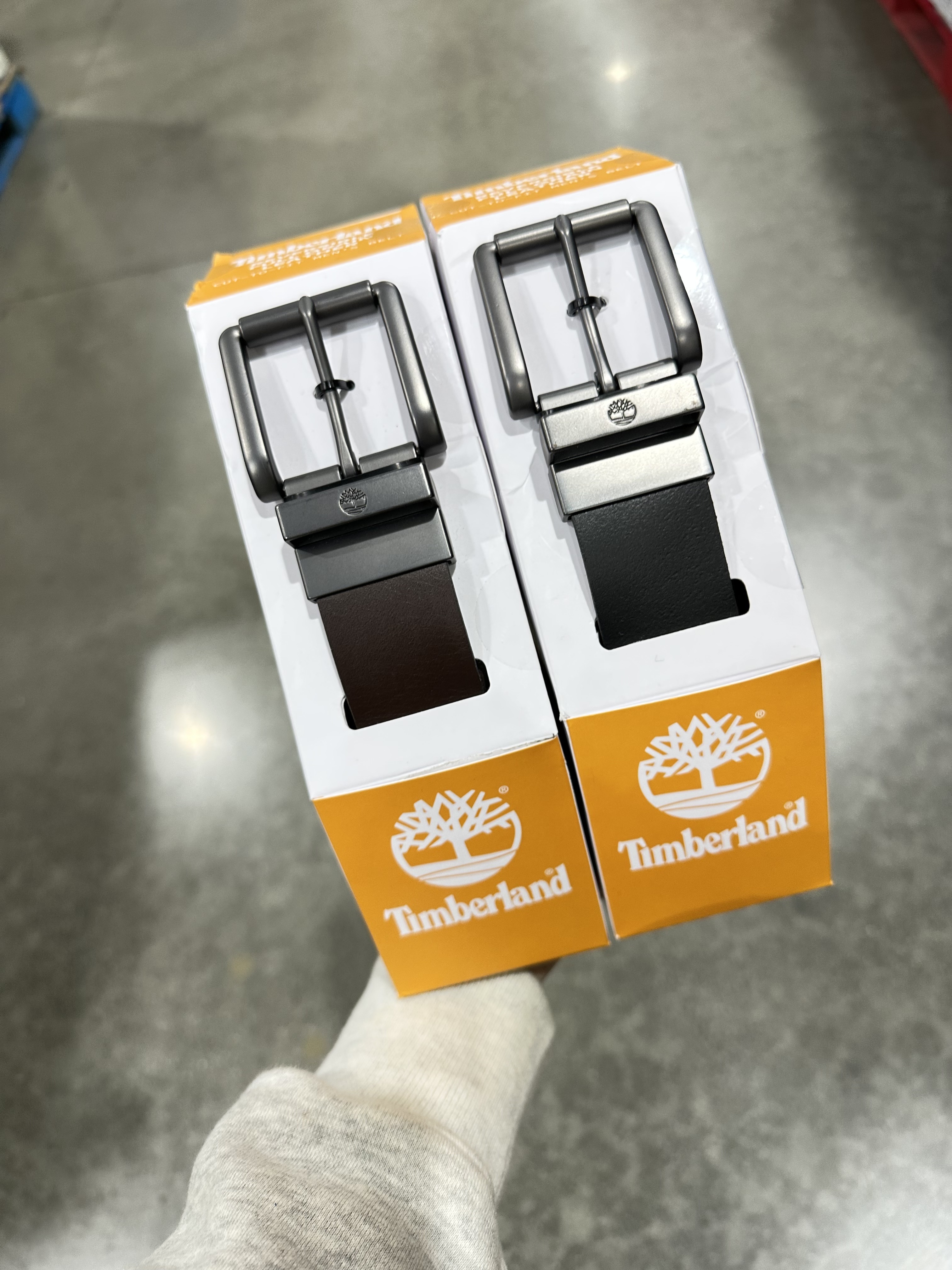 Timberland men reversible belt