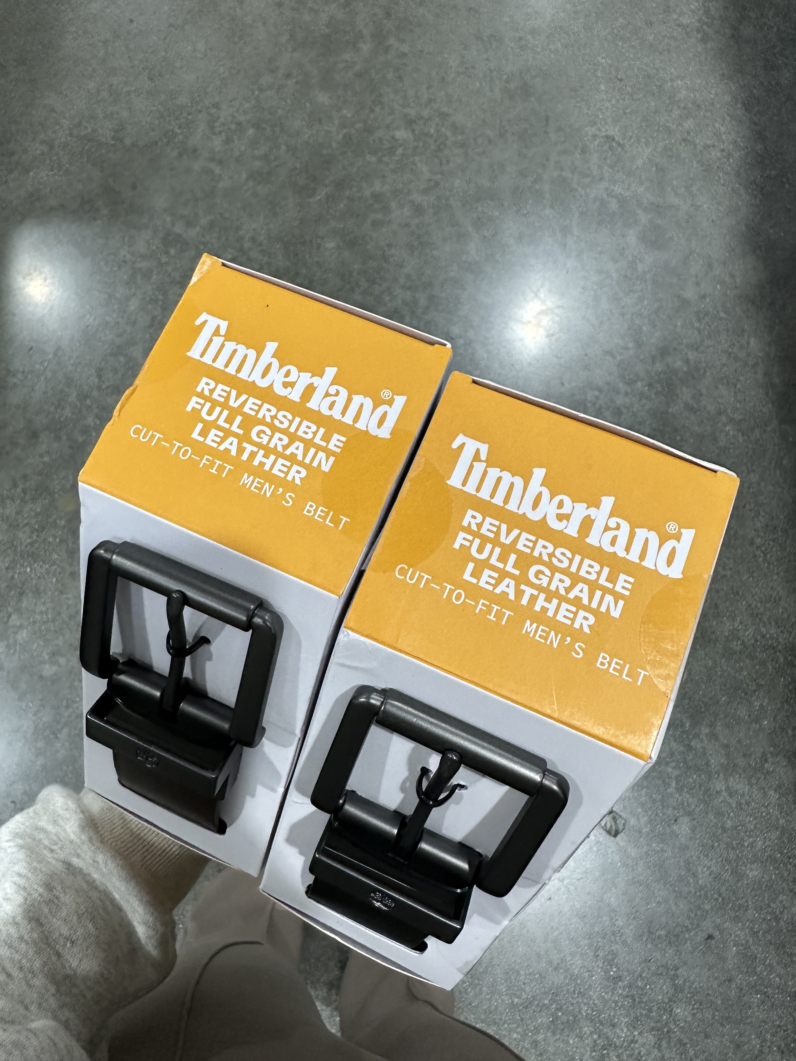 Timberland men reversible belt