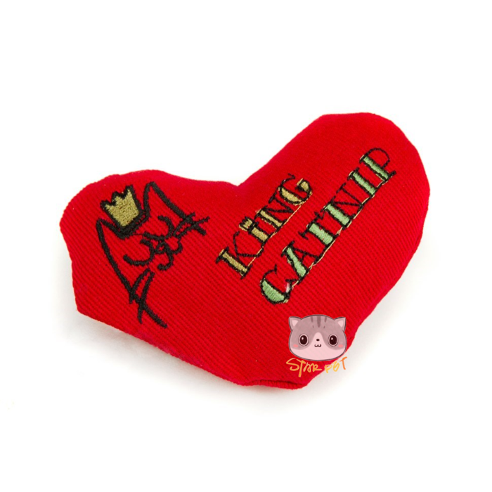 King CatNip 紅心 貓草包 貓玩具