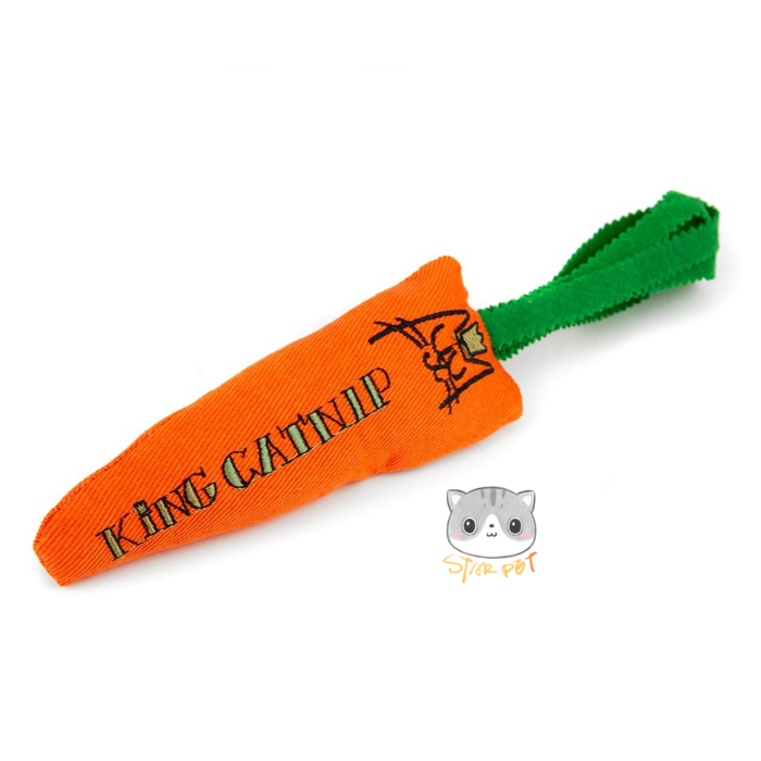 King CatNip 紅蘿蔔 貓草包 貓玩具