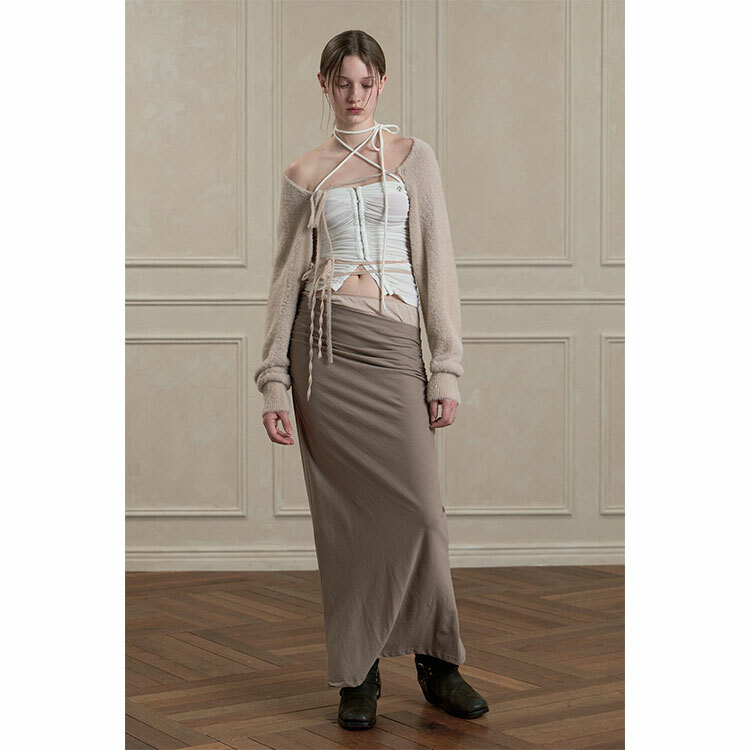 【pain or pleasure】NYMPH SKIRT PAIN OR PLEASURE】【Online Exclusive】NYMPH SKIRT beige b