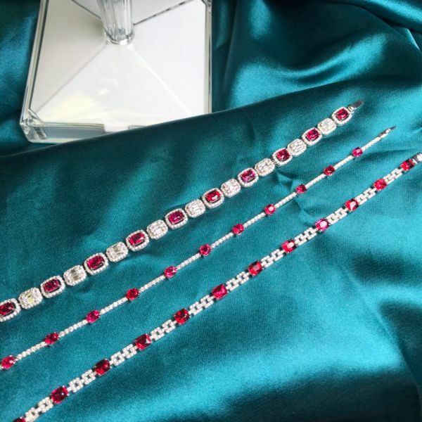 2.71ct 天然無燒緬甸尖晶手鍊