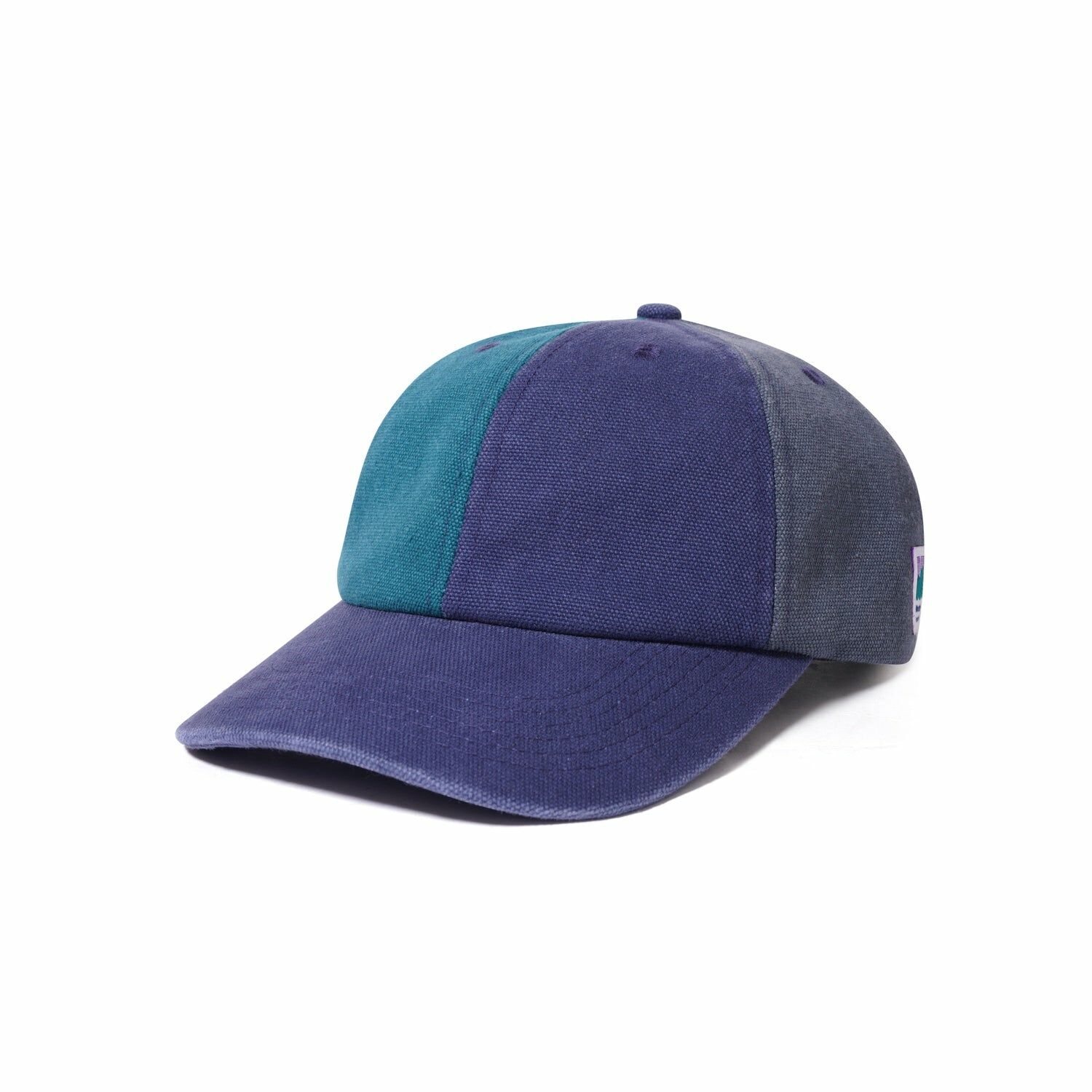 【車庫服飾】BUTTER GOODS  Canvas Patchwork 6 Panel Cap / 拼接水洗六分割帽