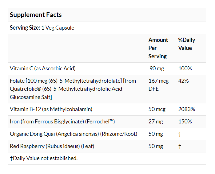 [預購] Now 鐵質複合物 100粒膠囊 Iron Complex Caps