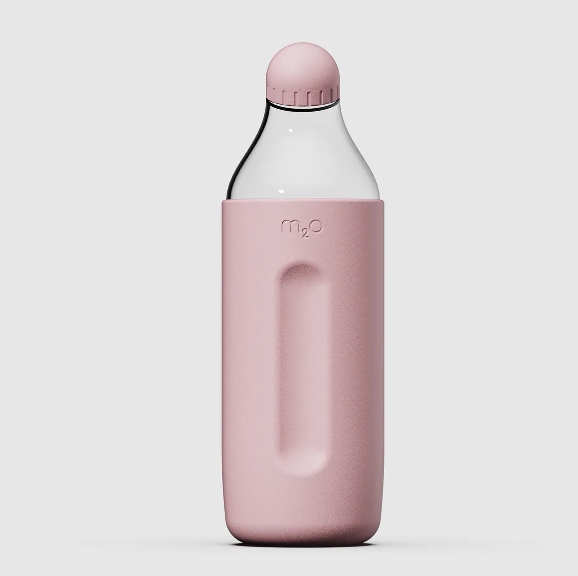 M2O | 運動水壺帶矽膠保護套 - 粉紅色 - designed by Michael Young