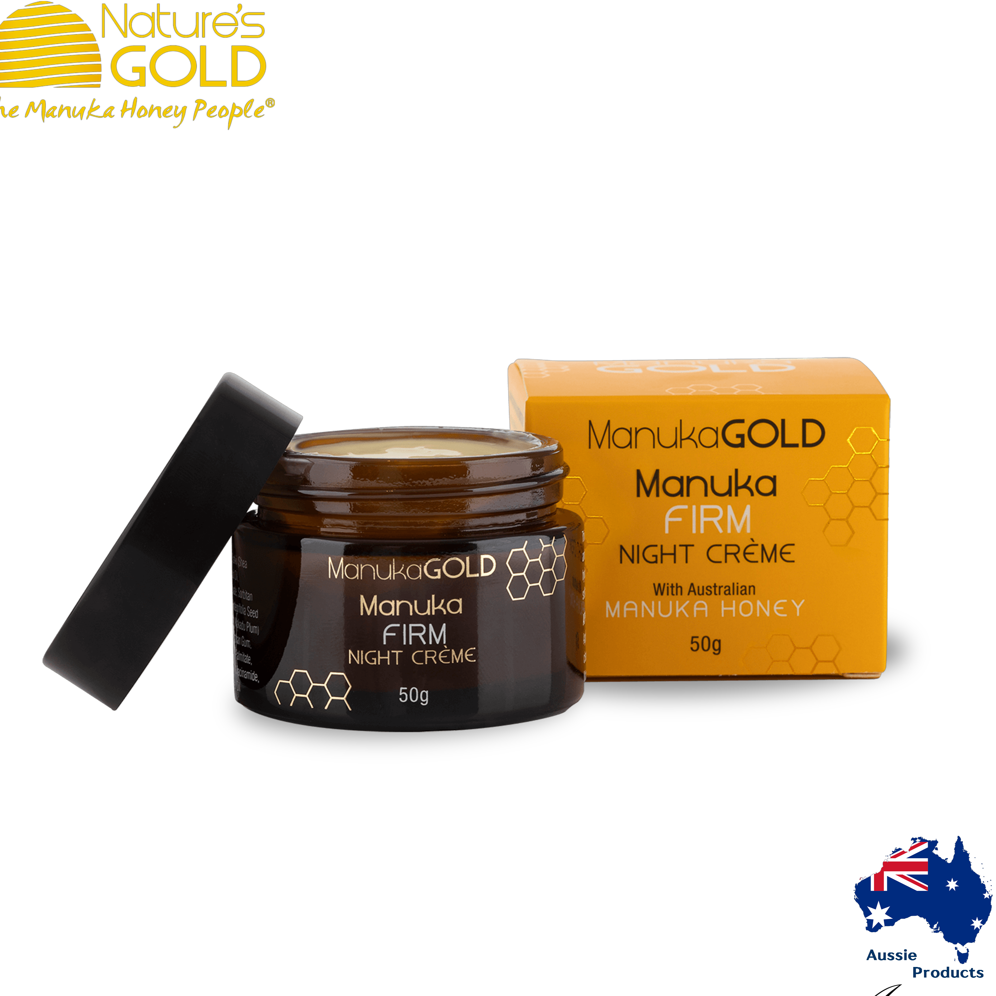 Nature'sGold麥蘆卡快速修護緊緻晚霜