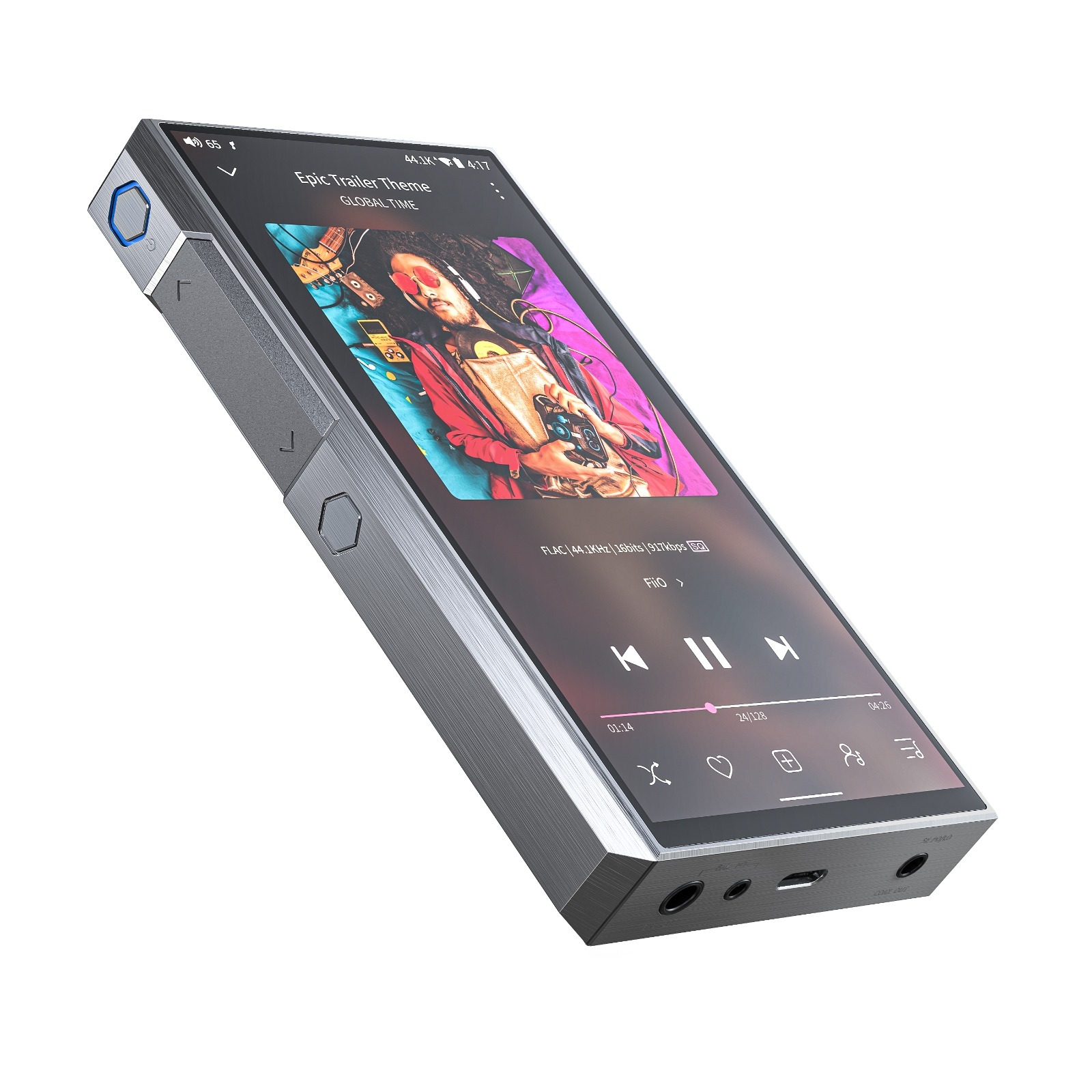 FiiO M11 Plus ESS SS 便攜音樂播放器不銹鋼限量版本