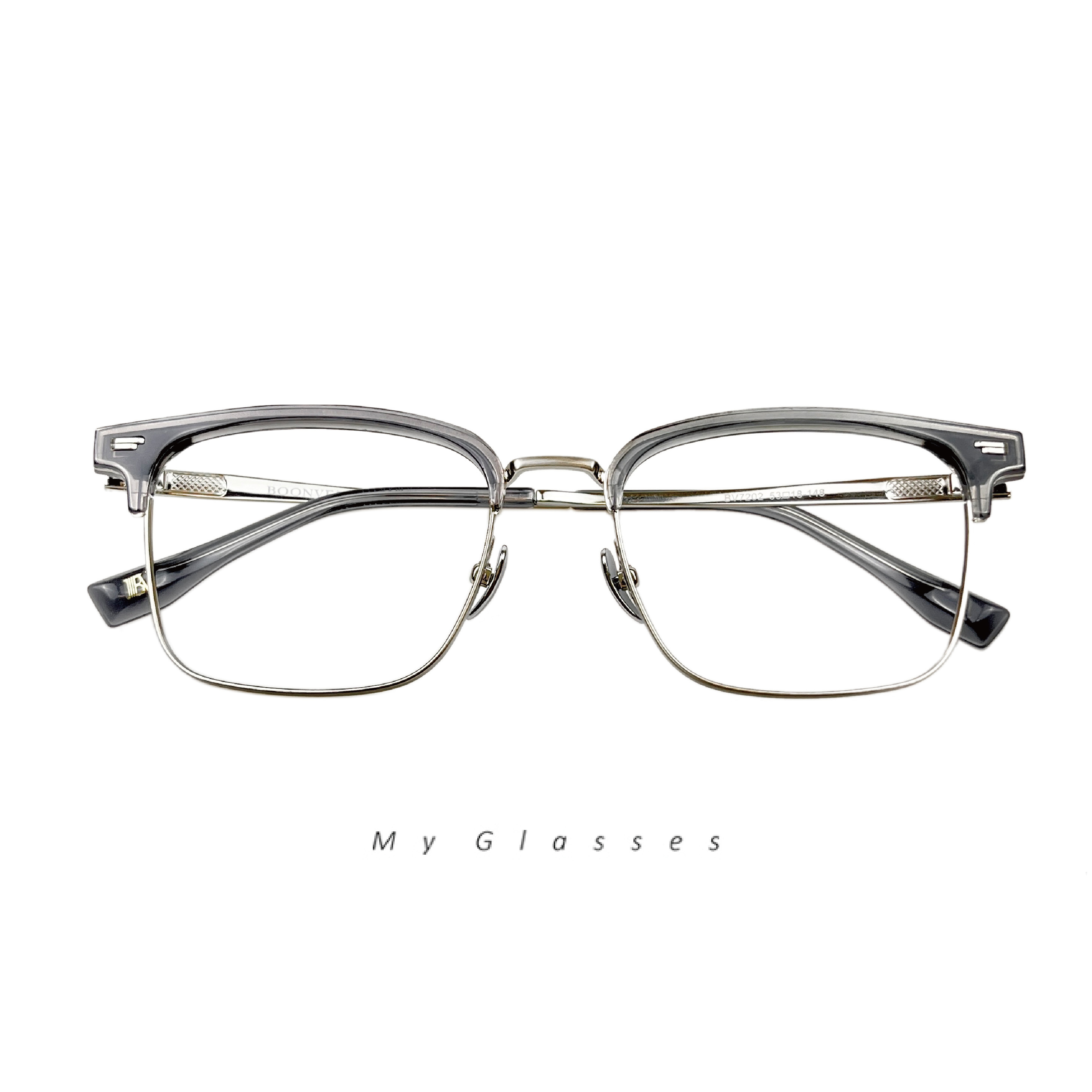 C370金屬半框眼鏡