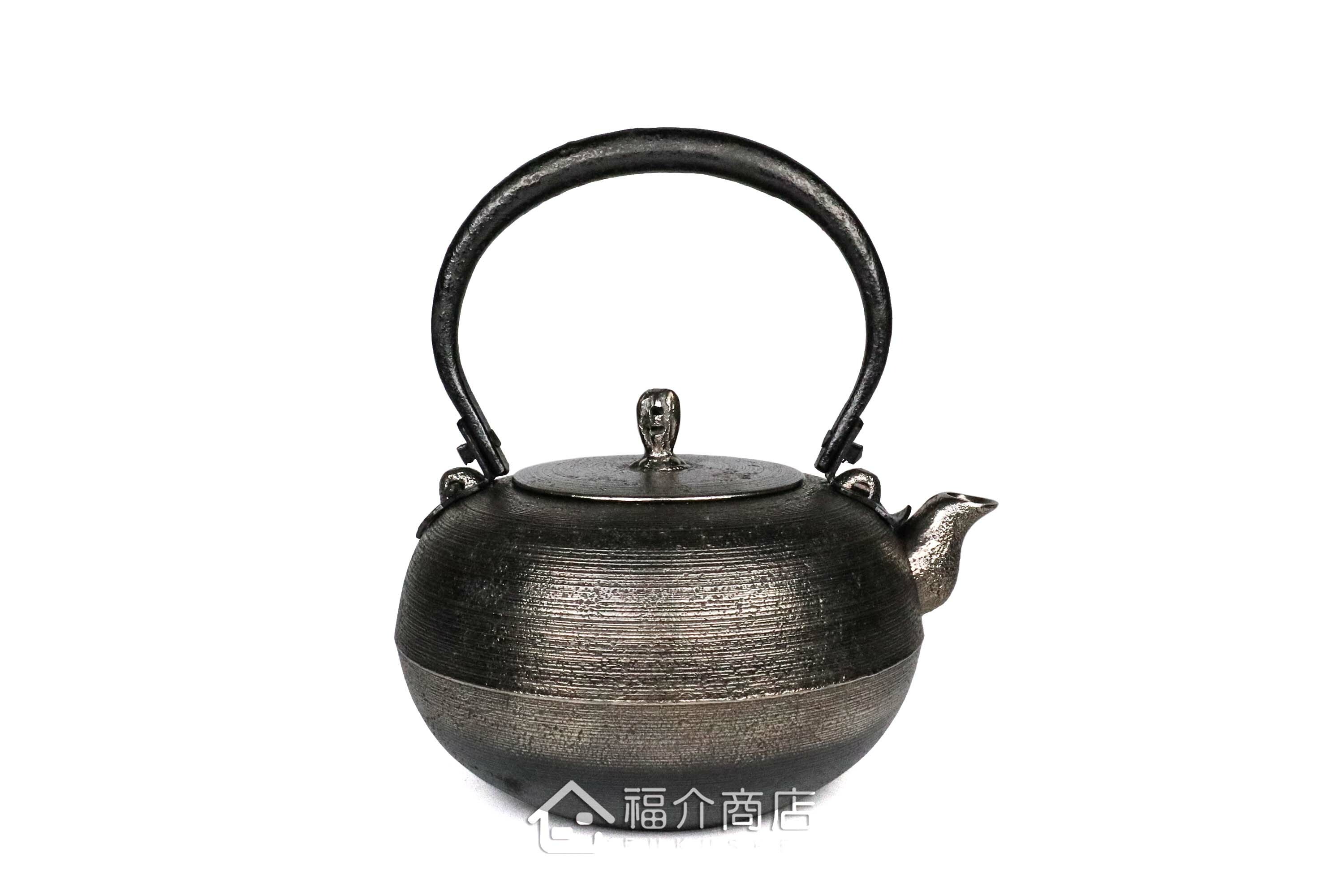 薰山工房所製作煮水泡茶用的砂鐵壺