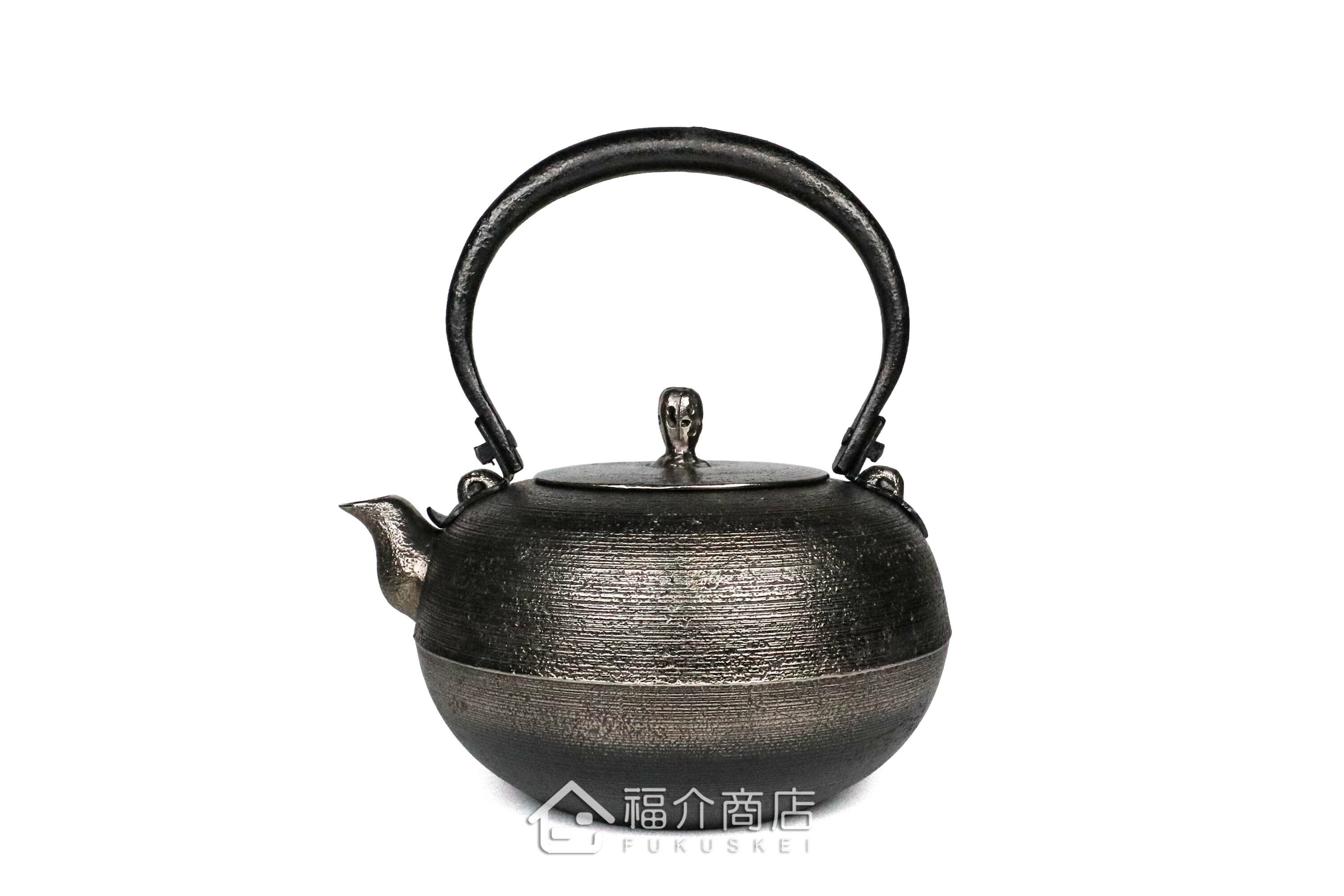 薰山工房所製作煮水泡茶用的砂鐵壺