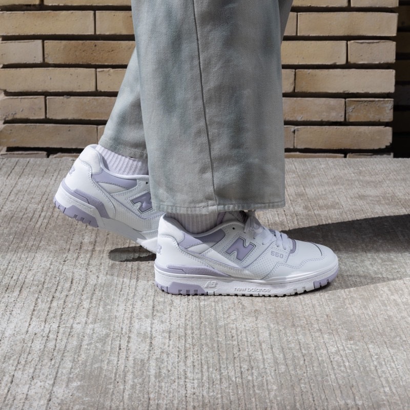 New Balance 550 薰衣草/抹茶綠/櫻花粉 復古休閒鞋 女鞋